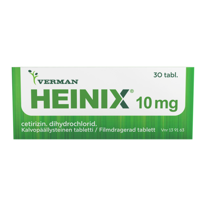 HEINIX tabletti, kalvopäällysteinen 10 mg 10 fol kuva 2
