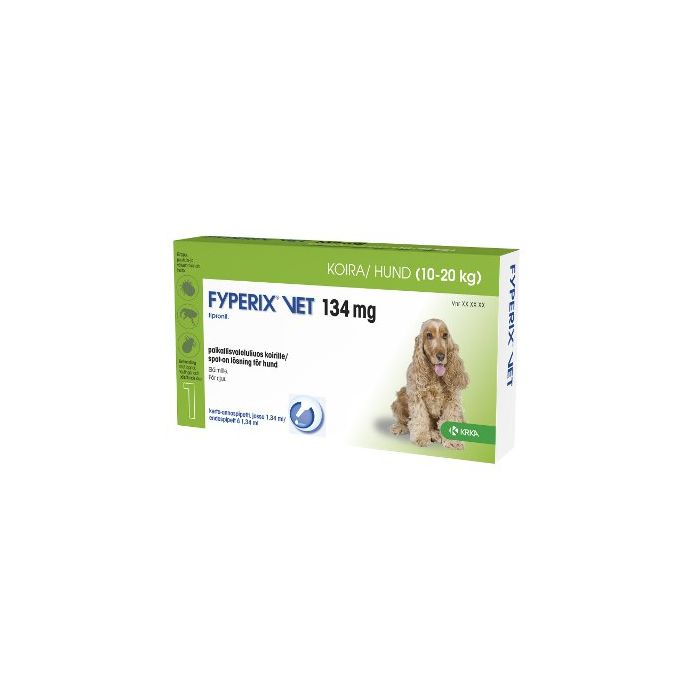Fyperix vet paikallisvaleluliuos 134 mg 1.34 ml kuva 2
