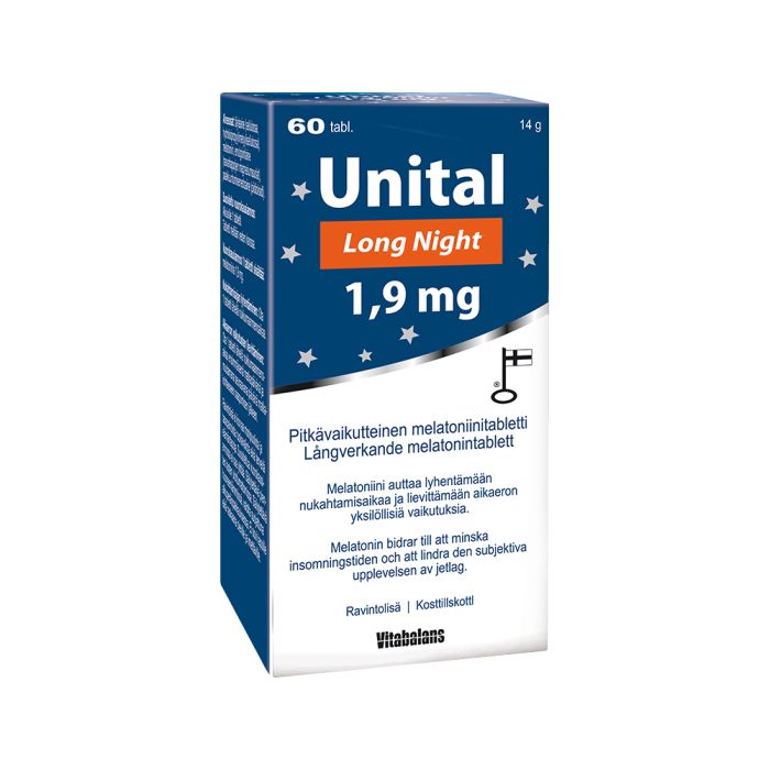Unital Long Night 1,9 mg 60 tabl kuva 3