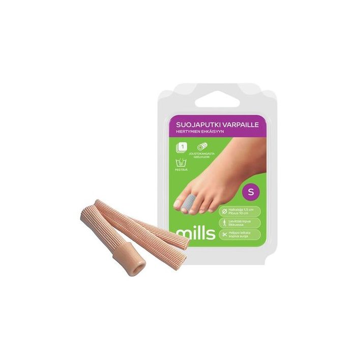 Mills Suojaputki varpaille, M 10 cm 1 kpl kuva 2