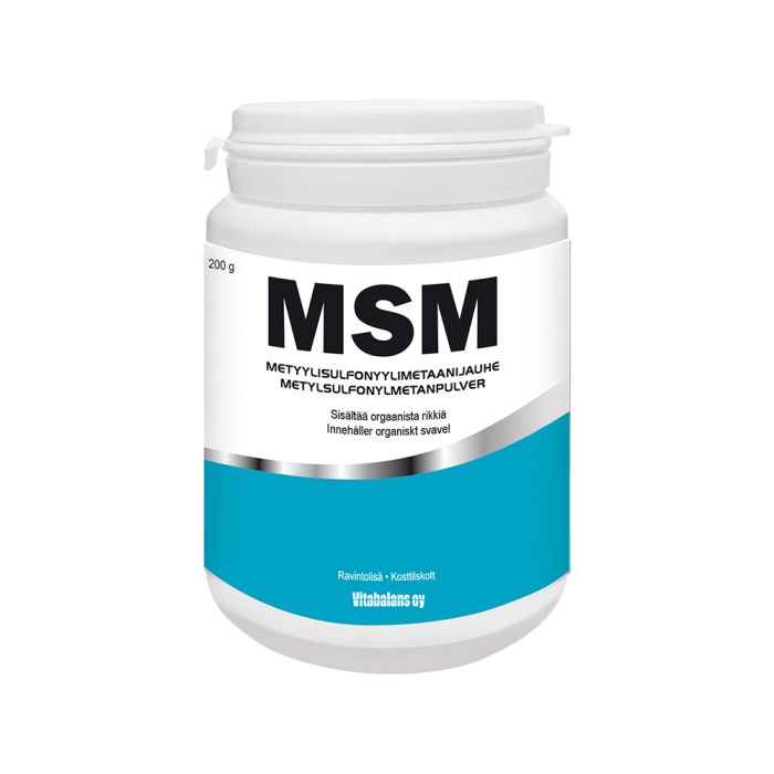 MSM-jauhe purkki 200 g kuva 2