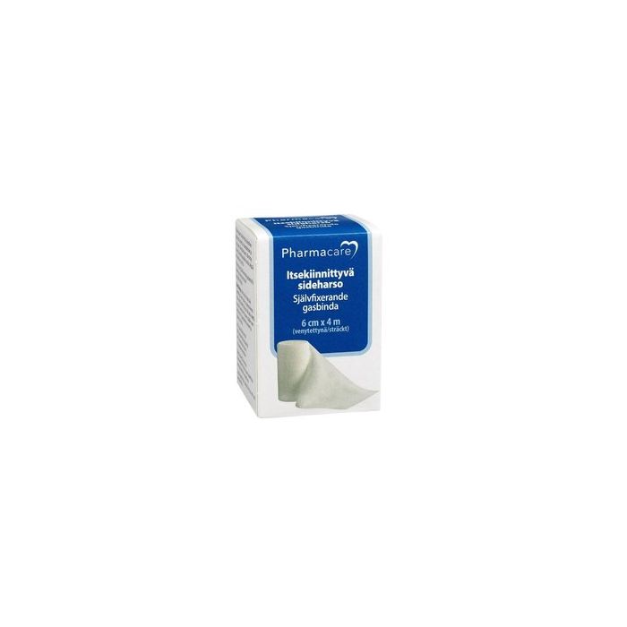 Pharmacare Itsekiinn. sideharso 6cmx4m 1 kpl kuva 2
