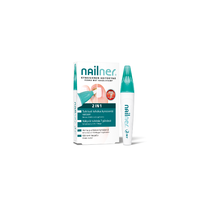 Nailner Kynsisienen Hoitokynä 2in1 4 ml kuva 2