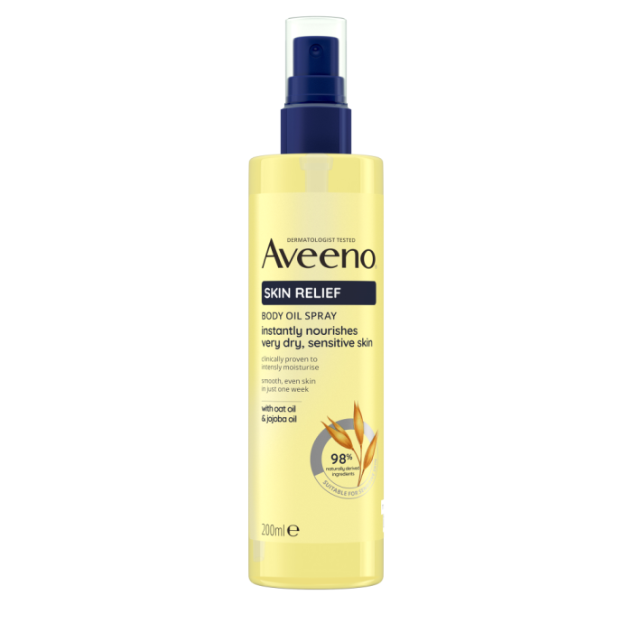 Aveeno Skin Relief Body Oil Spray 200 ml kuva 2