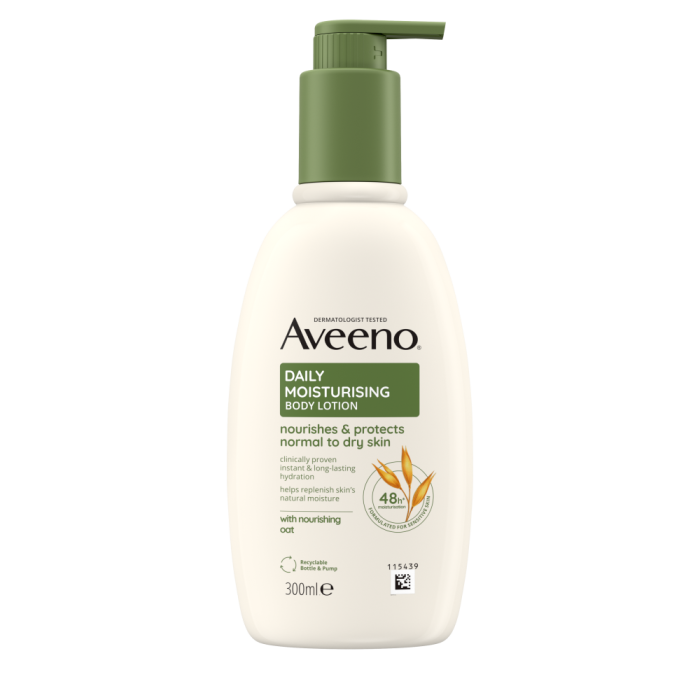 Aveeno Daily Moisturising Body Lotion kosteusvoide 300 ml kuva 1