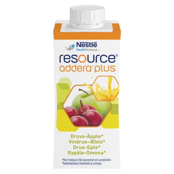 Resource Addera Plus Rypäle-Omena 4x200 ml kuva 1