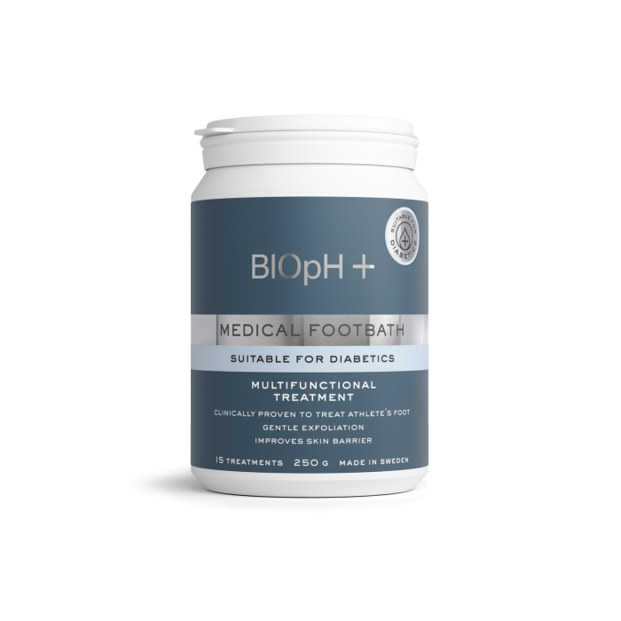 BIOpH+ Hoitava jalkakylpy diabeetikoille - 15 hoitokertaa 250 g kuva 2