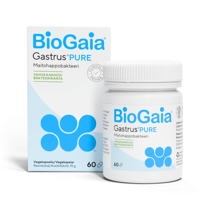 BioGaia Gastrus PURE 60 kaps kuva 1