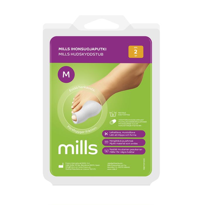 Mills Ihonsuojaputki varpaille, L 2 kpl kuva 2