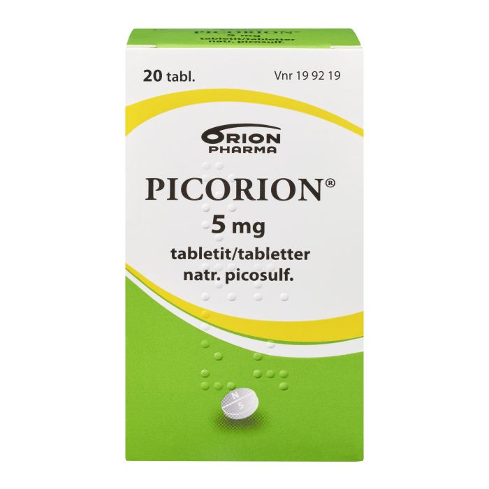 PICORION tabletti 5 mg 20 fol kuva 6