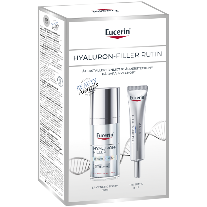 Eucerin Hyaluron-Filler Epigenetic Serum & Eye Cream Gift Pack 30 ml + 15 ml 1 kpl