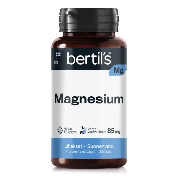bertils Magnesium 200 tabl kuva 3