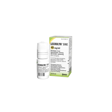 LECROLYN SINE silmätipat, liuos 40 mg/ml 10 ml