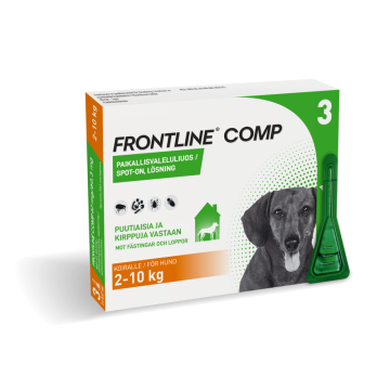 FRONTLINE COMP paikallisvaleluliuos 67 mg / 60.3 mg 3 x 0.67 ml