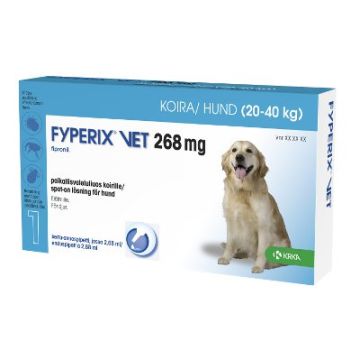 Fyperix vet paikallisvaleluliuos 268 mg 2.68 ml