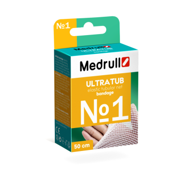 Medrull Ultratub joustava putkiside N1 0,9 cm x 50 cm 1 kpl