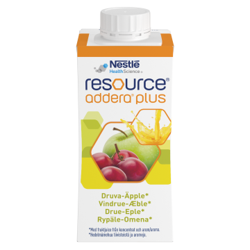 Resource Addera Plus Rypäle-Omena 4x200 ml