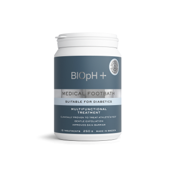 BIOpH+ Hoitava jalkakylpy diabeetikoille - 15 hoitokertaa 250 g