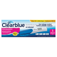 Clearblue digitaalinen raskaustesti, viikkonäyttö 1 kpl