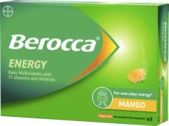 Berocca Energy Mango poretabletti 45 kpl